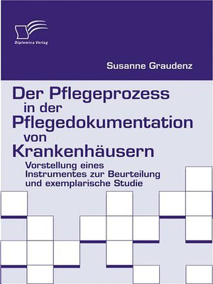 cover image of Der Pflegeprozess in der Pflegedokumentation von Krankenhäusern